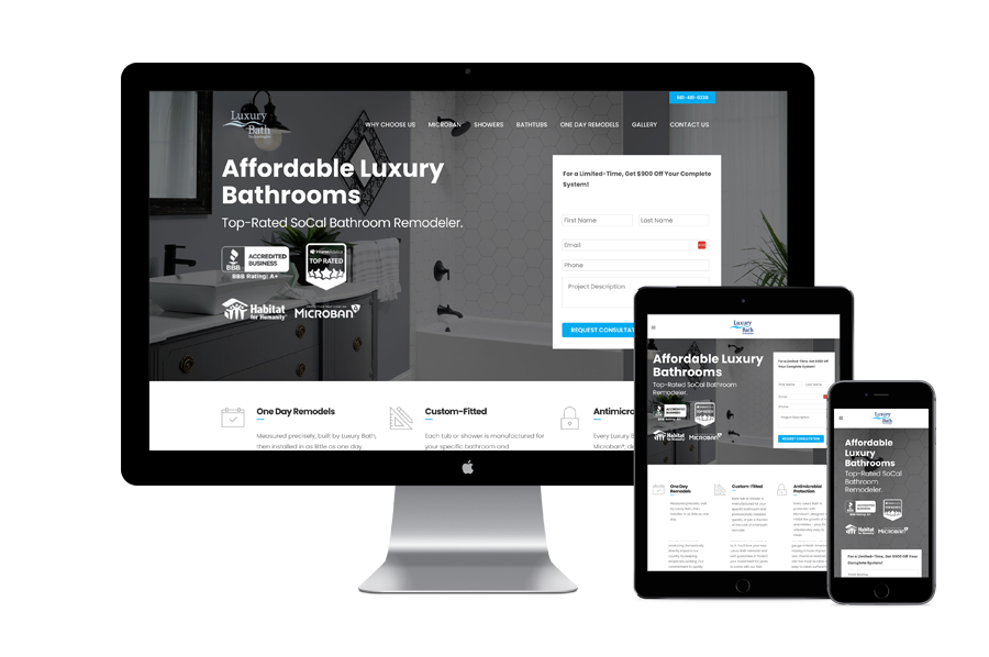 Luxury-Bath-website-design Luxury Bath Website